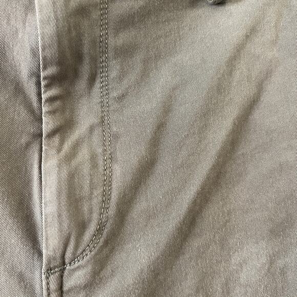 Rag & Bone Army Green Distressed Fit 2 Slim Fit Stretch Twill Chino Pant Men 34 - Picture 5 of 16